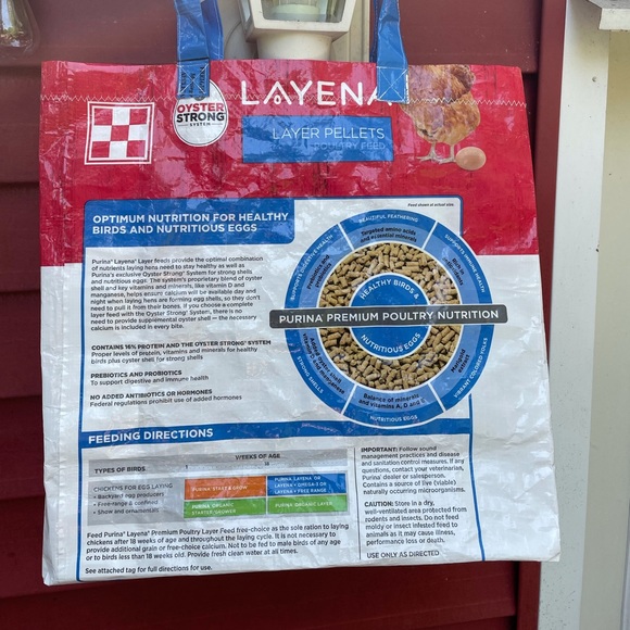 3/$15π₯Recycled Feed Sack Shopping Bag/Tote - Picture 4 of 8